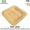 BPA Free Disposable Square Bamboo Plate for Your Party (HDP-3022)